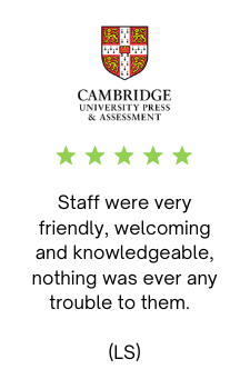 Cambridge University Press and Assessment Red Crest Feedback five Green Stars 