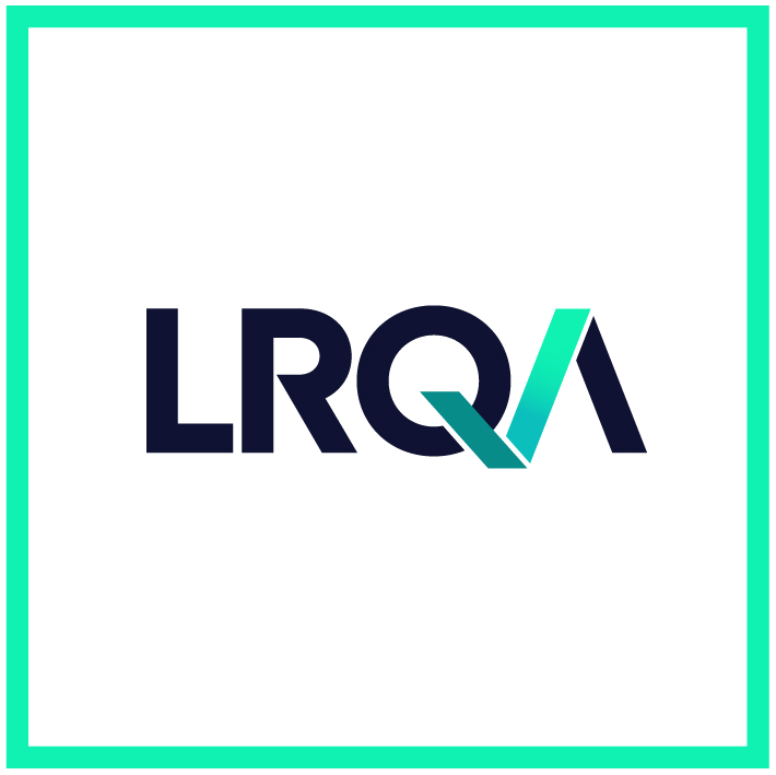 LRQA Primary Partner Logo with green box around outside
