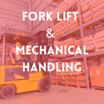 Fork Lift truck lifting timber into racking